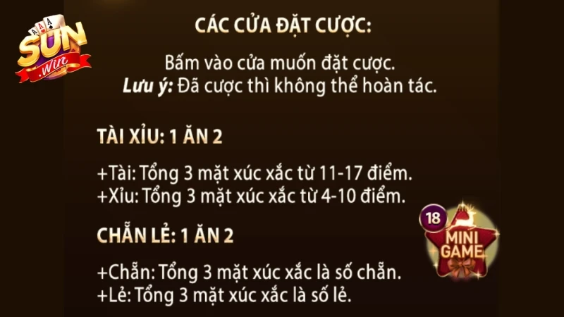 Game Sicbo X88 cung cấp đa dạng cửa cược hấp dẫn