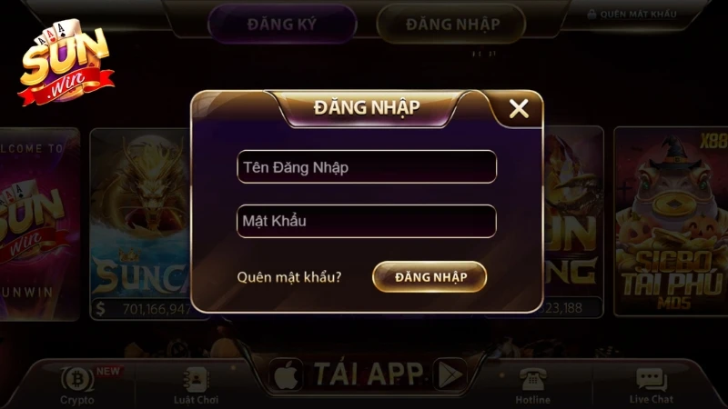 Đăng Nhập SunWin Dễ Dàng - Vào Game Nhanh Chỉ 1 Chạm 2 Cách đăng nhập SunWin qua website đơn giản, dễ thực hiện