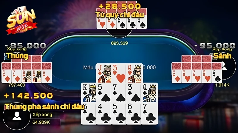 Cách Chơi Mậu Binh Cơ Bản - Luật, Thuật Ngữ & Cách Xếp Bài 2 Game bài Mậu Binh có nguồn gốc từ Trung Quốc