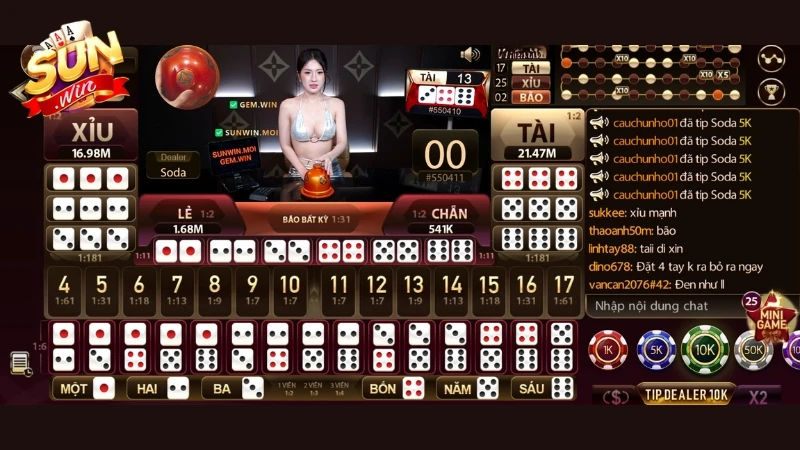 Sicbo X88 là phiên bản nâng cấp của game xúc xắc truyền thống